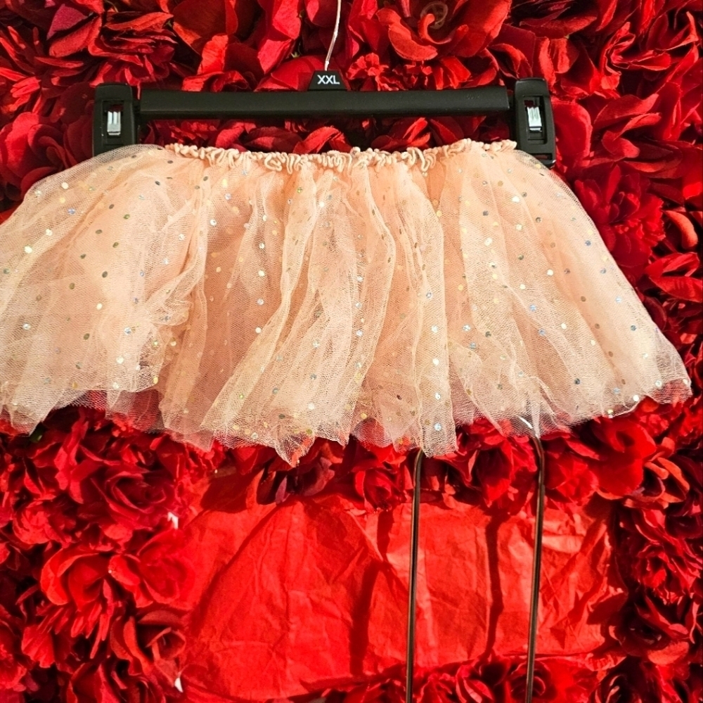 Danskin Girls Pink Tulle Tutu Size 7-12